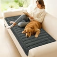thumbnail image 2 of Couch Covers for Dogs Washable, Non Slip Plush Dog Sofa Protectors, Fuzzy Pet Couch Covers for 3 Cushion Sofa Pet Friendly, 2 of 8