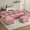 A-Pink, variant on Rophefx 113" Chenille Modular Cloud Couch,U Shaped Sectional Sofa with Double Chaise, Movable Ottoman,4 Seater Deep Seat Sofa Couch for Living Room,Dark Blue