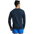 thumbnail image 2 of Men's Speedo 7482183 Easy Long Sleeve Loose Fit Swim Tee (New Navy XL), 2 of 2