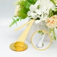 thumbnail image 4 of Numéro de Table de Mariage avec Support Base Acrylique Or Argent Signe de Table Carte de Siège, 4 of 7