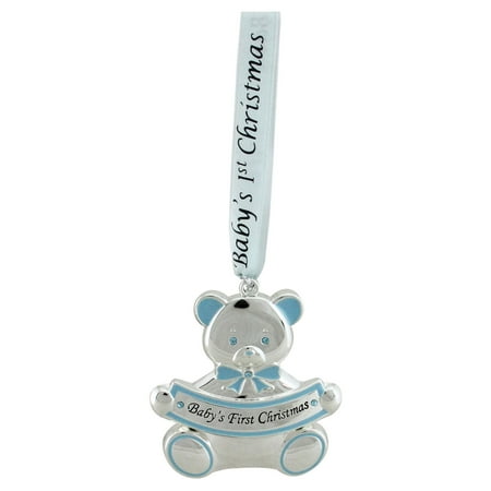 Babys First Christmas Teddy - Northlight Teddy Bear Babys First Christmas Ornament