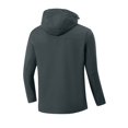 thumbnail image 5 of Vxararl Waterproof Jackets for Men for Running Hiking Cycling Travel Lightweight, Breathable, Rain Shell Coat Hood Jackets with Zipper Pockets Multi Pocket Travel Jacket Dark Gray M, 5 of 7