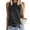 Black Tank Tops, variant on Women's Summer Tank Tops Racerback High Neck Shirts Slim Fit Flowy Casual Tunic Blouse Strap Body Suits Women Fashion 2023 Trendy Seamless Sleeveless Tops Cute Solid Cami White 4