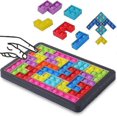 thumbnail image 1 of Juegos de mesa 27 piezas Pop Tetris Puzzle Juguetes antiestrés Juguetes antiestrés Pop Bubbles Sensory Fidget Toy Relief Autism, 1 of 5