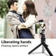 thumbnail image 5 of Trípode Selfie Stick extensible con soporte de teléfono remoto inalámbrico Bluetooth desmontable Compatible con iPhone y teléfono inteligente Android Adepaton 2033229-1, 5 of 9