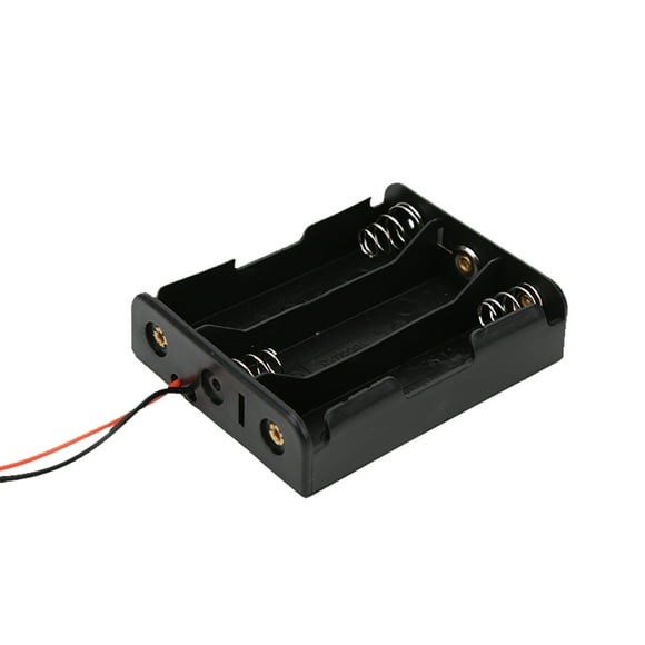 Lightweight Professional Battery, Durable Battery Case, Black For  Sized Batteries Home Disposable Batteries Rechargeable Batteries