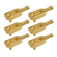 thumbnail image 2 of Sillines de guitarra shamjiam puente de pieza de repuesto Rodillo de cuerda de oro, 2 of 9