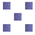 thumbnail image 3 of Matsuzay Cinta de diamantes de imitación de cristal Accesorios de ropa Pegatina Conveniente de la hoja de decoración actual con apariencia de brillo azul oscuro 8 pegamento termofusible 5piezas Matsuzay CBP223874, 3 of 5