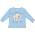 thumbnail image 3 of Inktastic My Great Aunt Loves Me Elephant Boys or Girls Long Sleeve Toddler T-Shirt, 3 of 5