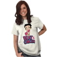 thumbnail image 3 of Betty Boop Beat Breast Cancer Ribbon Women's Graphic T Shirt Tees Brisco Brands 2X, 3 of 5