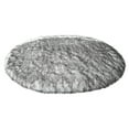 thumbnail image 5 of Soho Luxurious Faux Sheepskin Oval Shape White with Black Tips Shag Area Rug, 5 of 5