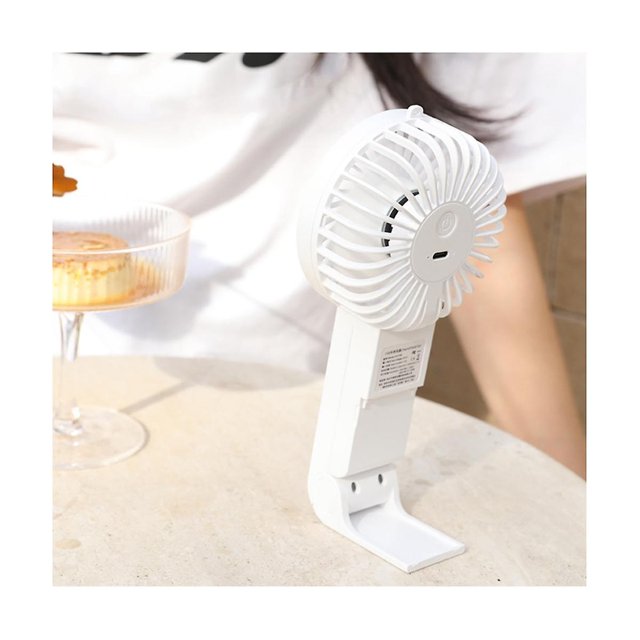 Mini ventilador USB recargable de 1200 mAh Ventilador portátil de mano Ventilador silencioso para viajes de compras Ventilador de aire acondicionado silencioso 2 piezas 4S 12 V 100 A BMS LiF