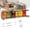 Black*1, variant on Carbon Steel Wall-Mounted Kitchen Spice Rack, 11.4 Inch No-Drill Adhesive or Screw Installation for Cabinet Door, Pantry, and Kitchen Organization