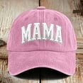 thumbnail image 2 of Riforla Mama Hats for Women Funny Adjustable Mini Baseball Cap Womens Hats Pink, 2 of 3