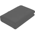 thumbnail image 5 of Dazzling 600 TC Pure High Quality Egyptian Cotton Sheets 4 Piece Sheet Set Contain 15 Inch Deep Pocket Fitted Sheet With 360° Elastic Corners All Around Gray Solid Full Size, 5 of 5