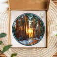 thumbnail image 2 of Redwood National Park Stained Glass Suncatcher - Multiple Size Options for Window Hanging, Perfect Home Decorr or Wall Decorr Gift for Nature Lovers, Friends, and Loved Ones, 2 of 6