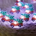 thumbnail image 4 of Guirlandes Lumineuses de Sapin de Noël, Guirlandes Lumineuses Camion Rouges à Piles Guirlandes Lumineuses Guirlandes DEL Chaudes Décoration de Ferme pour Sapin de Noël pour Chambre Décoration de Sapin de Noël, 4 of 8