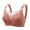 Brick Red, variant on Xijirk Women Lace Bandeau Bra Mesh Wide Adjustable Straps Bow Wirefree for Daily Wear,Light Pink,36