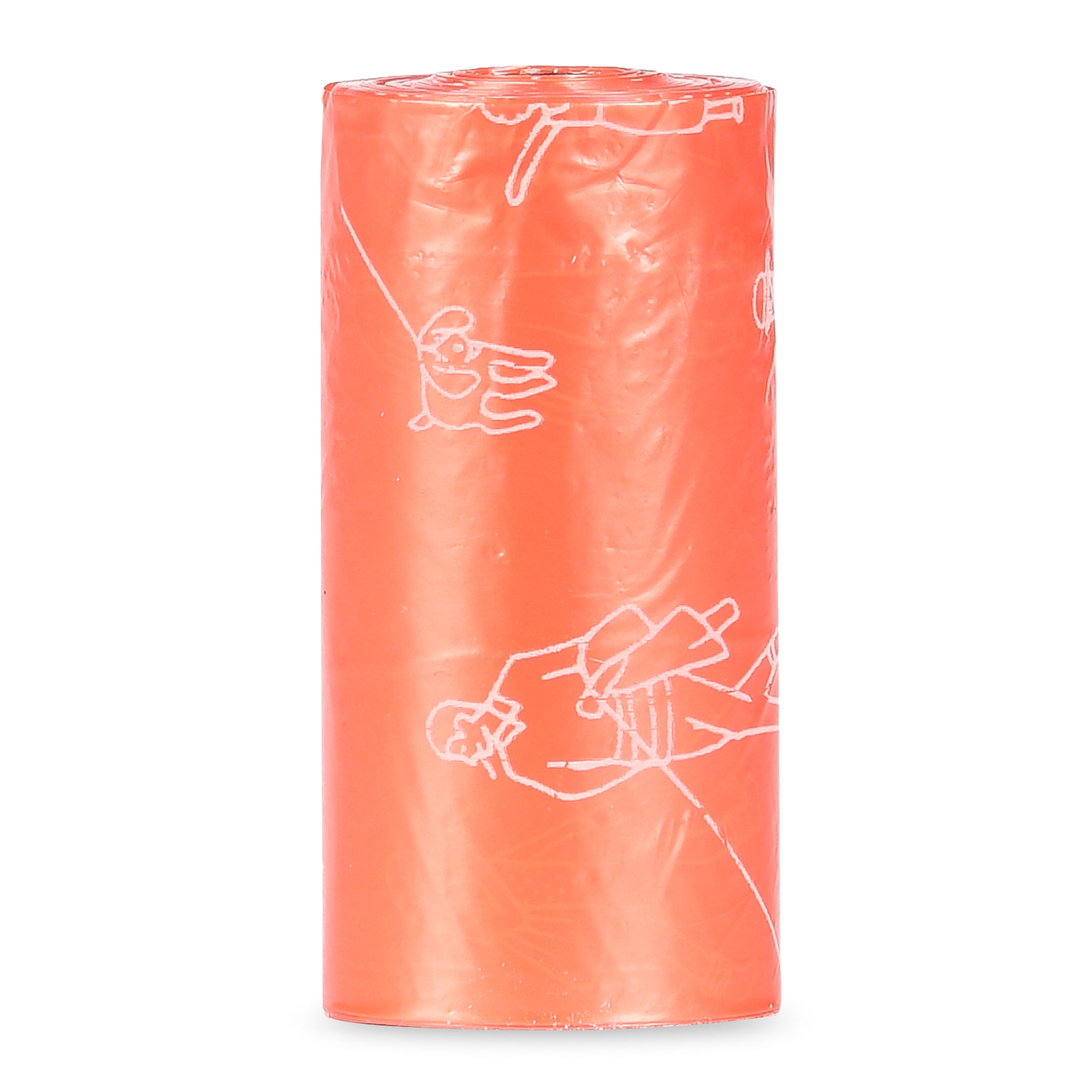 Glad for Pets Large Dog Waste Bags, Scented, Tear-Resistant, 6 Rolls | 90 Bags Total