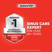 (2 pack) Sudafed PE Sinus Pressure + Pain Relief Decongestant Tablets, 24 Count