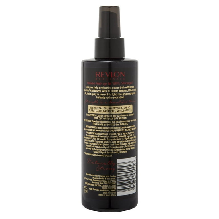 REVLON Black Seed Oil Natural Strengthening Curl Revive (8oz) REVLON Black Seed Oil Natural Strengthening Curl Revive (8oz)