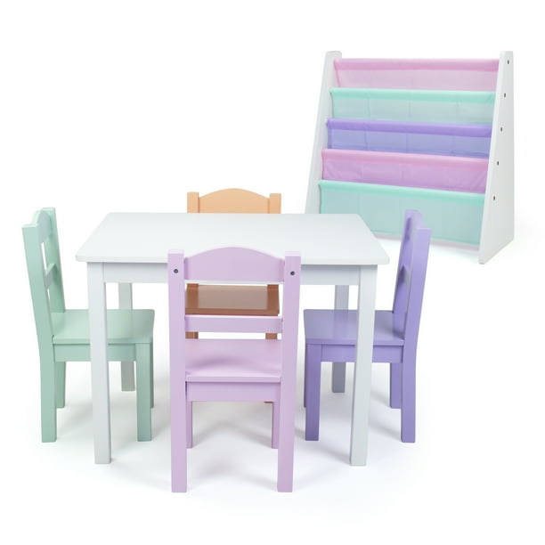 Humble Crew Multi Color Playroom in a Box, Kids Book Rack