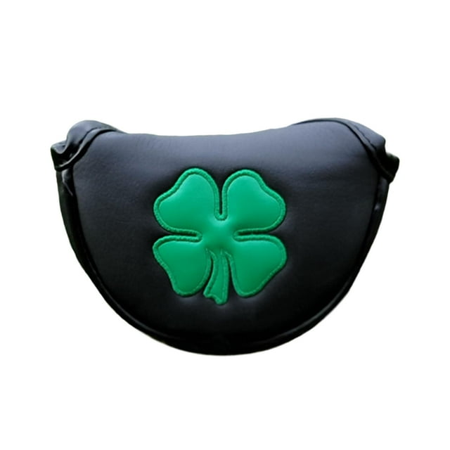 jinwen Golf Maillet Putter Couvre-Tête Protecteur Cuir PU pour Golfeurs Noir