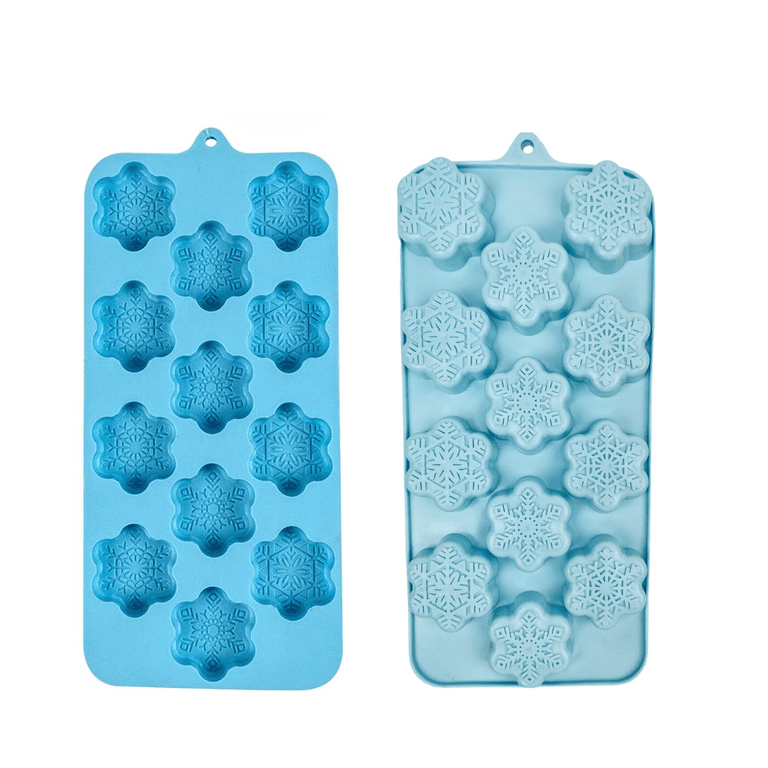 FantasyDay 1 Pack Christmas Cookie Mold Gummy Mold Ice Tray Silicone  Christmas Candy Molds, Perfect for Holiday Candy, Cake, Cookies, Fudge