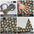 thumbnail image 4 of Bathroom Rugs Non Slip Washable - Cute Food Chip Donuts Kitchen Mats for Floor, Area Rugs for Entryway Rugs Indoor, Laundry Bathroom Room Door Rug with Rubber Backing 20x31.5in, 4 of 8
