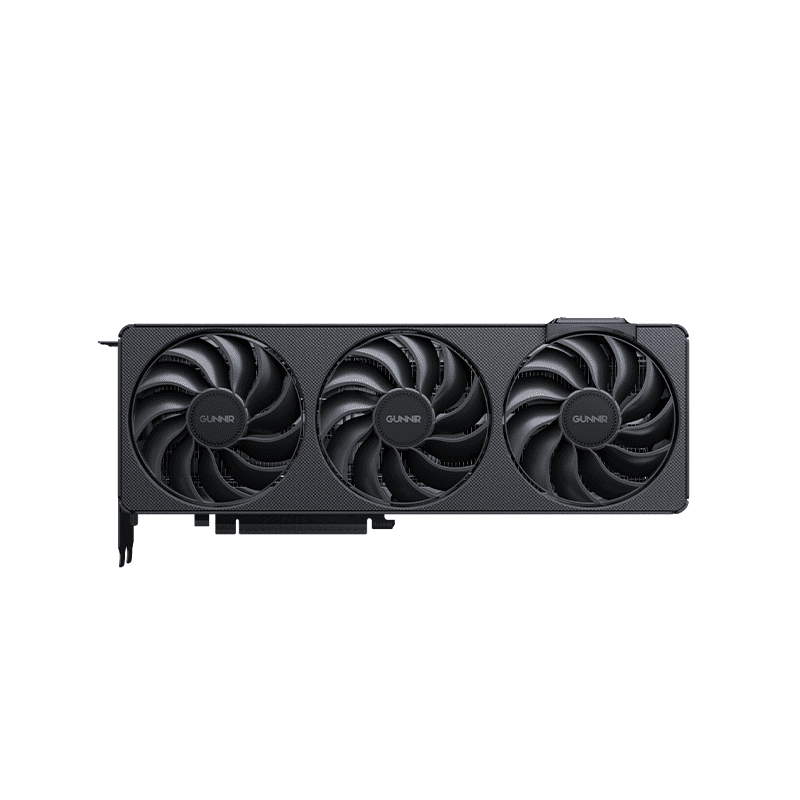 GUNNIR Intel Arc B570 Photon 10G OC Gaming Graphics Card (PCIe 4.0, 10GB GDDR6, HDMI 2.1) Black
