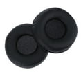 thumbnail image 1 of Almohadillas de repuesto de PU para auriculares AKG K518, K518DJ, K518LE, K81 y MDR-NC6 (negras), 1 of 5