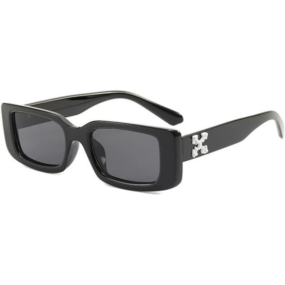 Retro Small Rectangle Sunglasses Women Men Sun Glasses Vintage Driving Shades Eyewear UV400