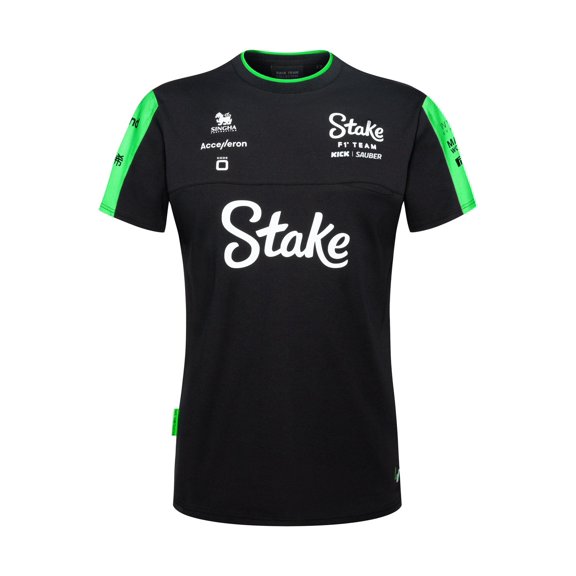 Stake F1 Kick Sauber Women's Team T-Shirt - Black