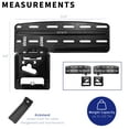 thumbnail image 5 of VIVO Micro Gap TV Wall Mount Designed for 43" to 85” 2021-2023 Samsung TVs, 5 of 8