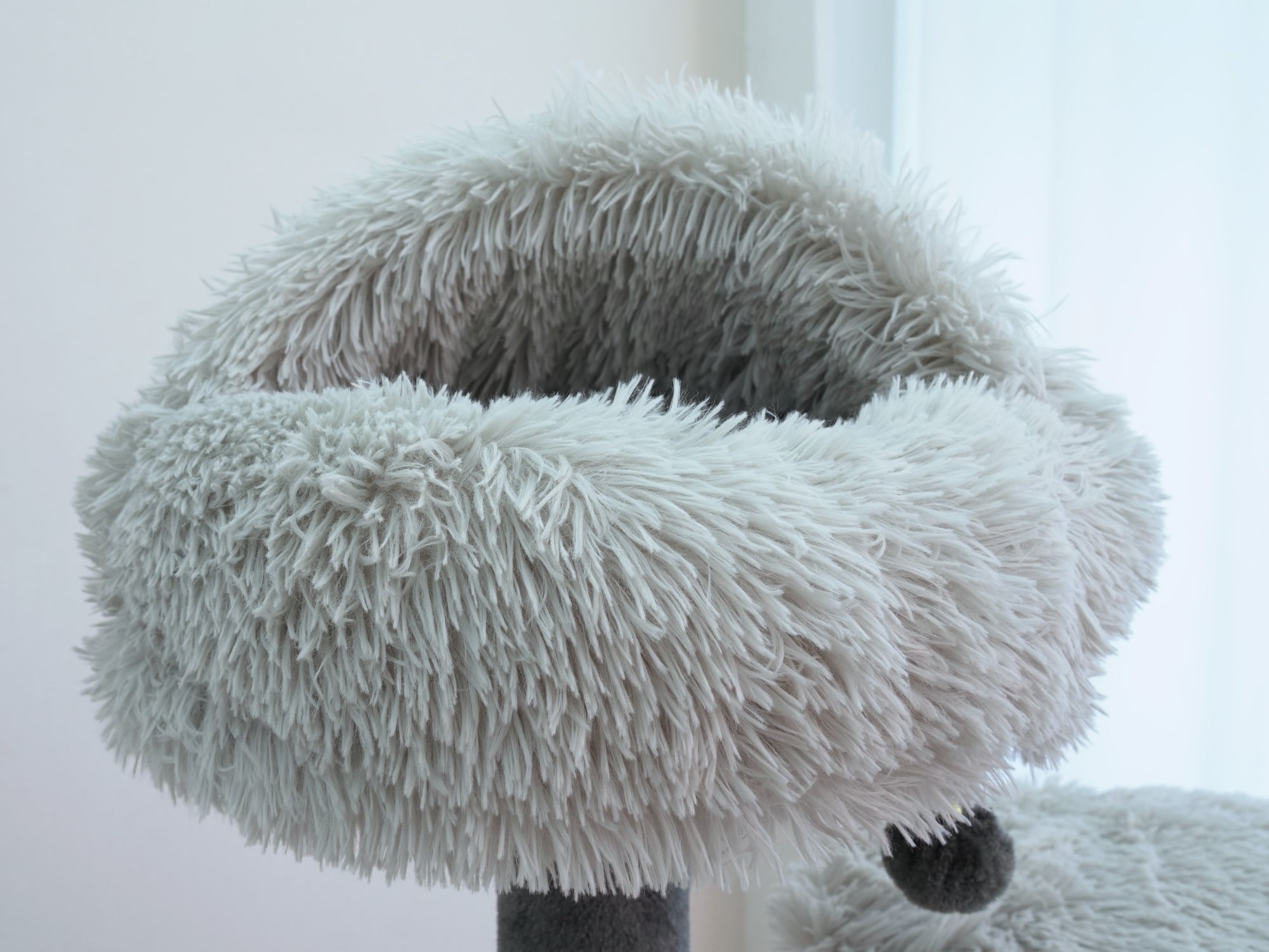 Vibrant Life Large 8-Level 73" Cat Tree with Condo, Hammock and Scratching Posts, Dark Gray