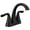 Matte Black, variant on Delta Arvo Two-Handle Centerset Bathroom Faucet - 25840LF-BL - Matte Black