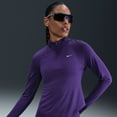 thumbnail image 3 of Women's Nike Dri-FIT 1/2-Zip Running Top Color: Black Size: MEDIUM, 3 of 4