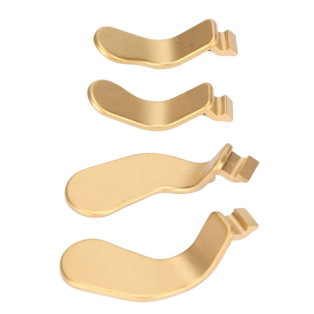 Controller Paddles For Elite Trigger Paddles Interchangeable Paddles Metal Paddle Replacement Stainless Steel Paddles 4PCS Controller Paddles Stainless Steel Replacement Controller