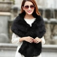 thumbnail image 3 of Faux fur Capes for Women Bridal Scarves Bridal Shawl Warm Wrap Stoles for Wedding Dresses, 3 of 8