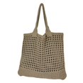 thumbnail image 2 of Tnobhg Large Beach Tote Bag Shoulder Knit Bag Tote Beach Crocheted Large Capacity Elastic Solid Color Great Load Bearing Handbag, 2 of 8