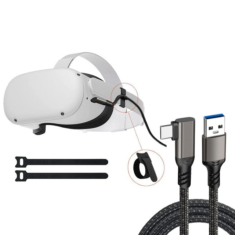 Prociv Oculus Quest 2 16.4FT Link Cable, USB 3.2 Type C VR