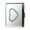 Silver, variant on Fashion Blue Heart Decal Metal Cigarette Case 84 mm 3.34 inch Extra Large 20pcs Capacity,RFID Blocking Credit Card Wallet (Rose)
