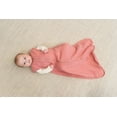 thumbnail image 3 of Lulujo Cotton Muslin Sleepsack- Rose MED, 3 of 4