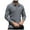 Z01# Gray, variant on Huresd Men's Short Sleeve Polo Shirts Casual Slim Fit Fashion Cotton Shirt Gold M