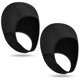 thumbnail image 1 of 2 uds capucha de neopreno para buceo traje de neopreno térmico gorro de natación gorros de natación con correas para la barbilla snorkel Surf Bean, 1 of 5