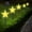 B, variant on JingChun Solar Pathway Lights, 5 Pack Solar Star Lights Outdoor Waterproof Stake Lights Garden Decorative Lights Walkway Lights for Landscape Yard Lawn Patio Wedding Party