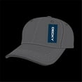 thumbnail image 2 of Structured Cotton Baseball Cap, Charcoal, 2 of 2