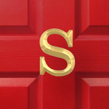 Monogram S Door Knocker In Brass By Michael Healy Designs