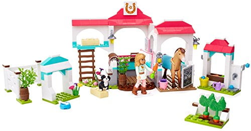 mega bloks american girl nicki's horse stables