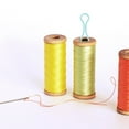 thumbnail image 2 of OUNONA  50 Pcs Sewing Bobbin Holder with Thread Clamps Clips Organizer, 2 of 8